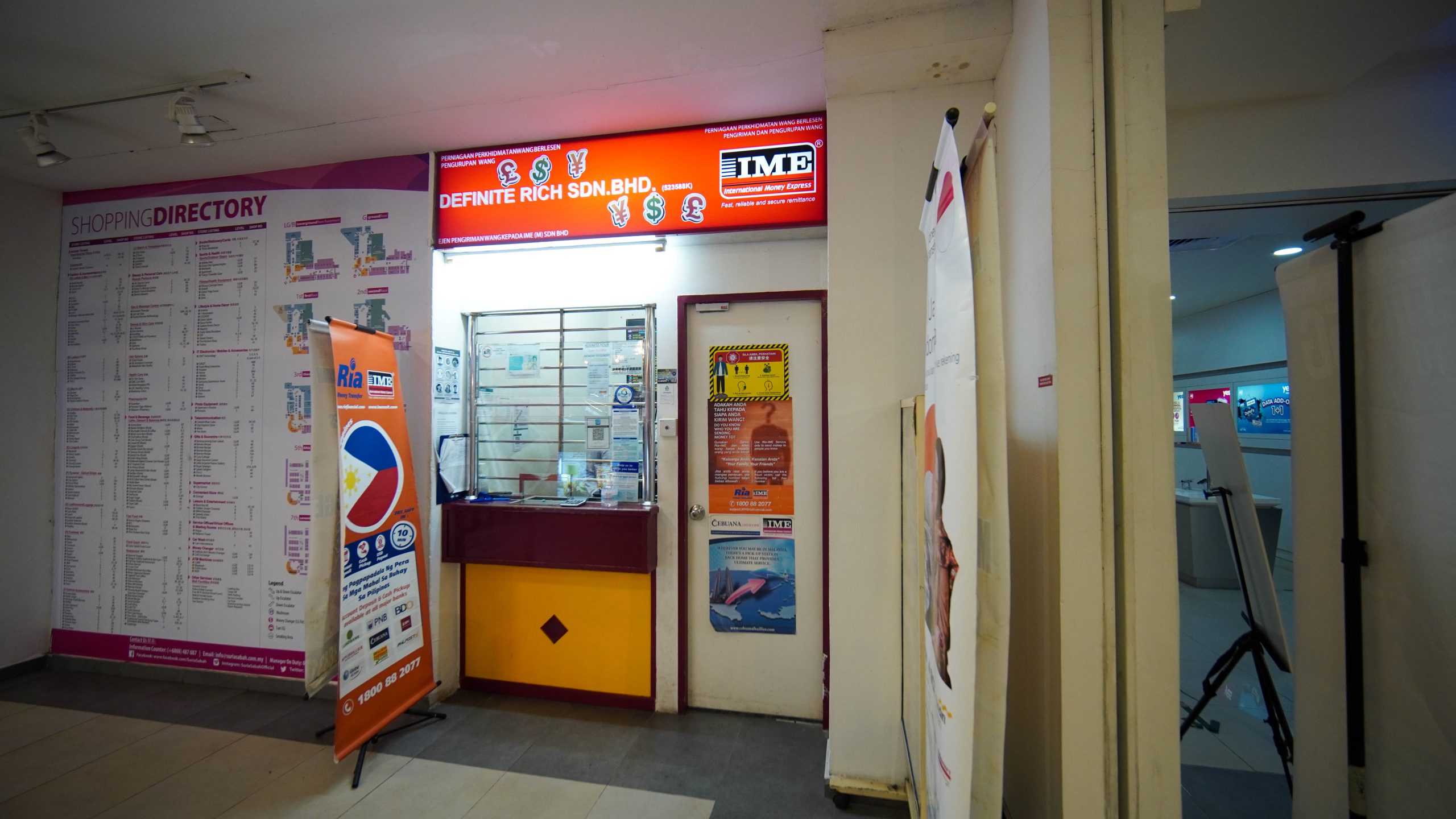 Definite Rich Money Changer Suria Sabah